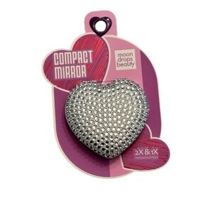 Silver Compact Mirror